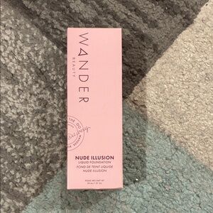 Wander Beauty Nude Illusion Liquid Foundation - golden medium